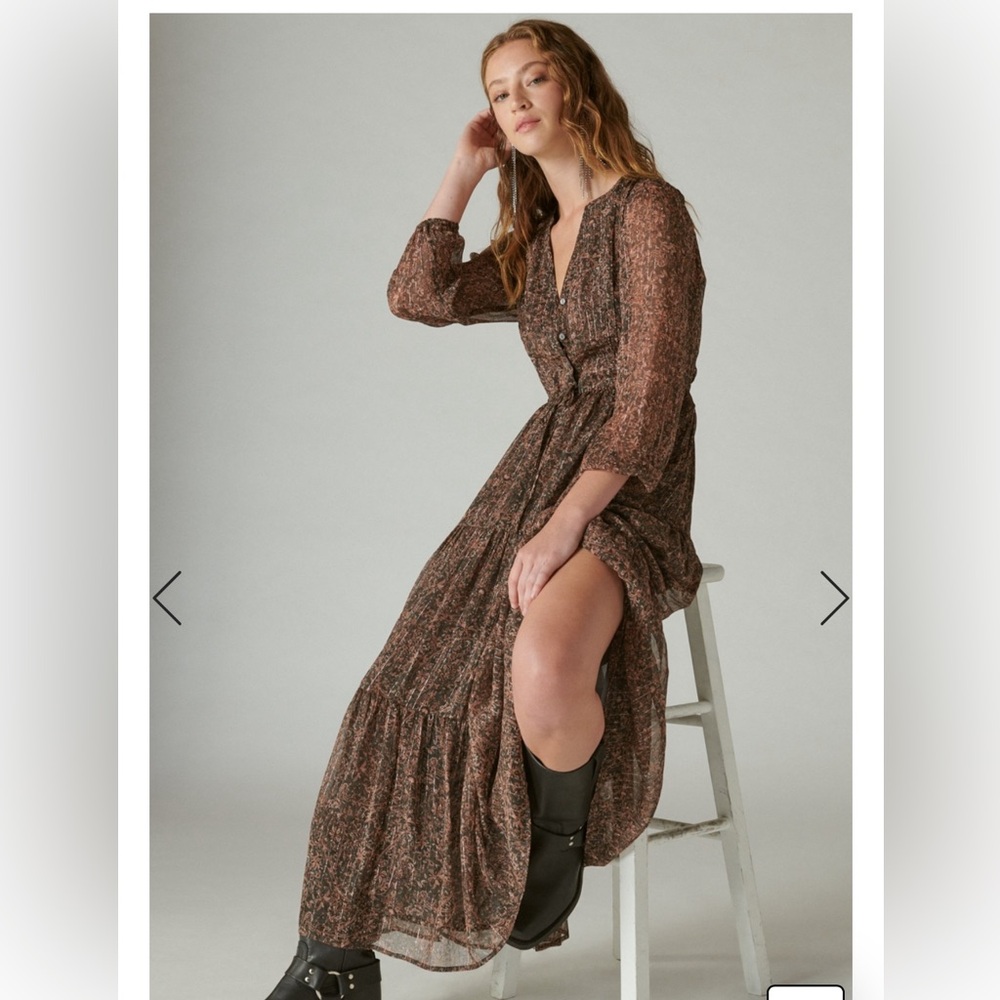 Lucky brand maxi dress